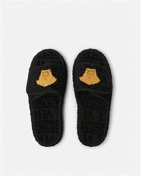 versace slippers canada buy|Versace bedroom slippers.